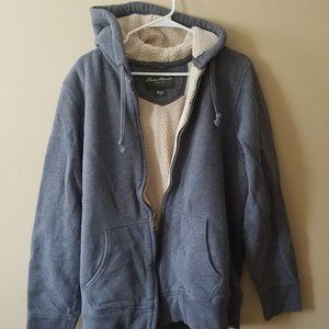 Fleece Lined Zip Up Hoodie - Medium Tall